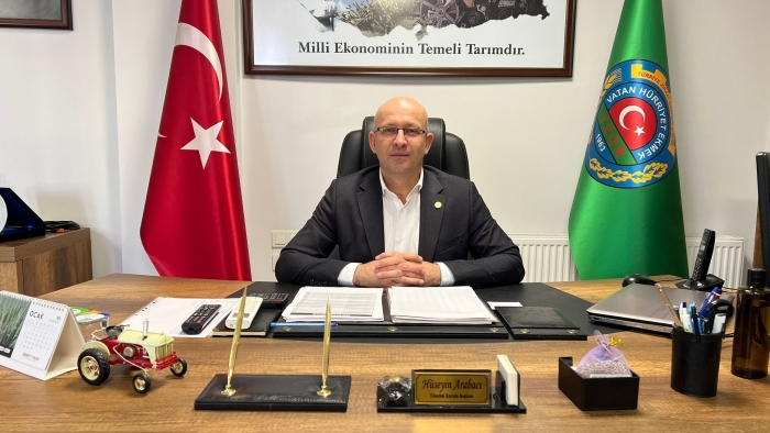 ZİRAAT ODASI BAŞKANI ARABACI: “YILIN KAZANAN ÜRÜNÜ OLDU”